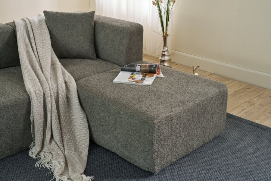 NORDVÄRK Raks - Gr hjrnesofa