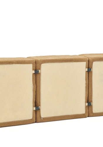 NORDVÄRK Raks - Brun hjrnesofa