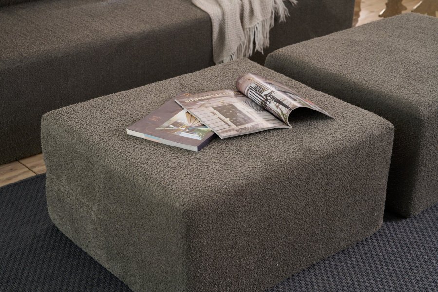 NORDVÄRK Pirgos - Antracit 2-personers sovesofa