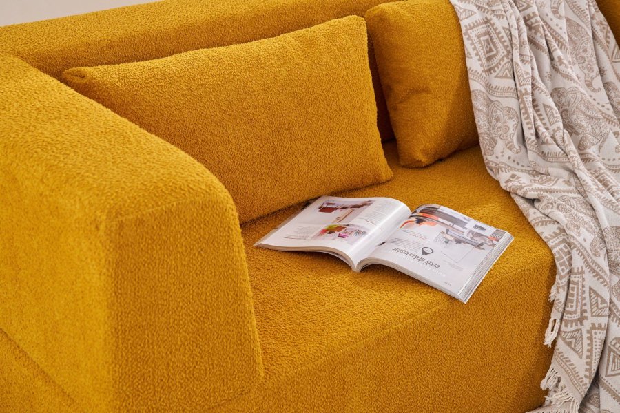 NORDVÄRK Pirgos - Orange 2-personers sovesofa