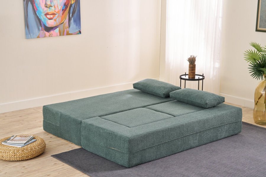 NORDVÄRK Pirgos - Grn 2-personers sovesofa