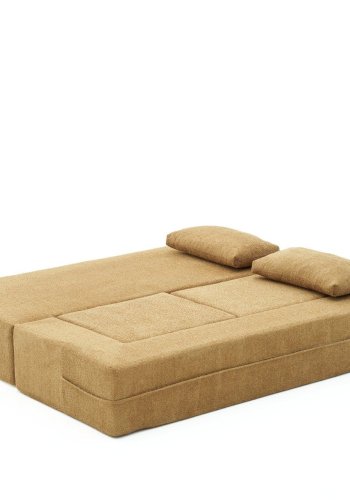 NORDVÄRK Pirgos - Brun 2-personers sovesofa