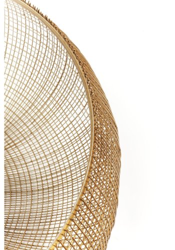 KARE DESIGN Cesta Couchtisch - messingbeschichteter Stahl und Klarglas, rund ( 105)