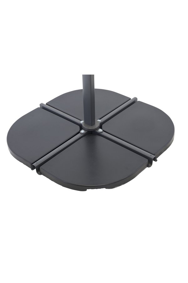 VENTURE HOME Leeds Paraply sten - Svart