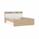 TVILUM Ikast Bett mit 2 Schubladen 160x200, Jackson Hickory / Weiß, 169,8 x 216 x 96,8 cm