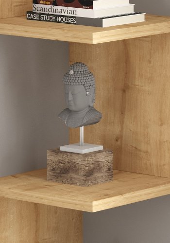 FUNZI LIVING Zikzak vegghylle - Safir melamin