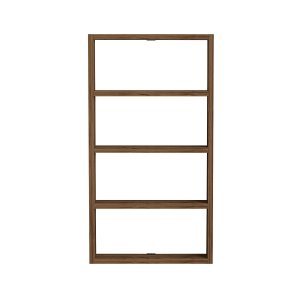 NORDVÄRK PR1 vghylde, m. 4 rum - valnd melamin