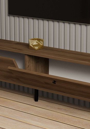 FUNZI LIVING Nantes  TV-bord i valn&ouml;t