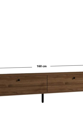 FUNZI LIVING Nantes  TV-bord i valn&ouml;t