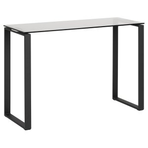 ACT NORDIC Katrine Konsollbord - Rkt / Svart Glas / Metall, Rektangulrt (110 x 40 cm)