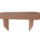 NORDVÄRK Ovalis - sofabord i atlantisk fyrretr