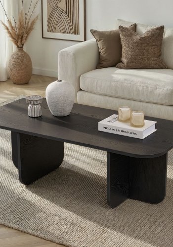 NORDV�RK Akira - Sort salongbord i tre