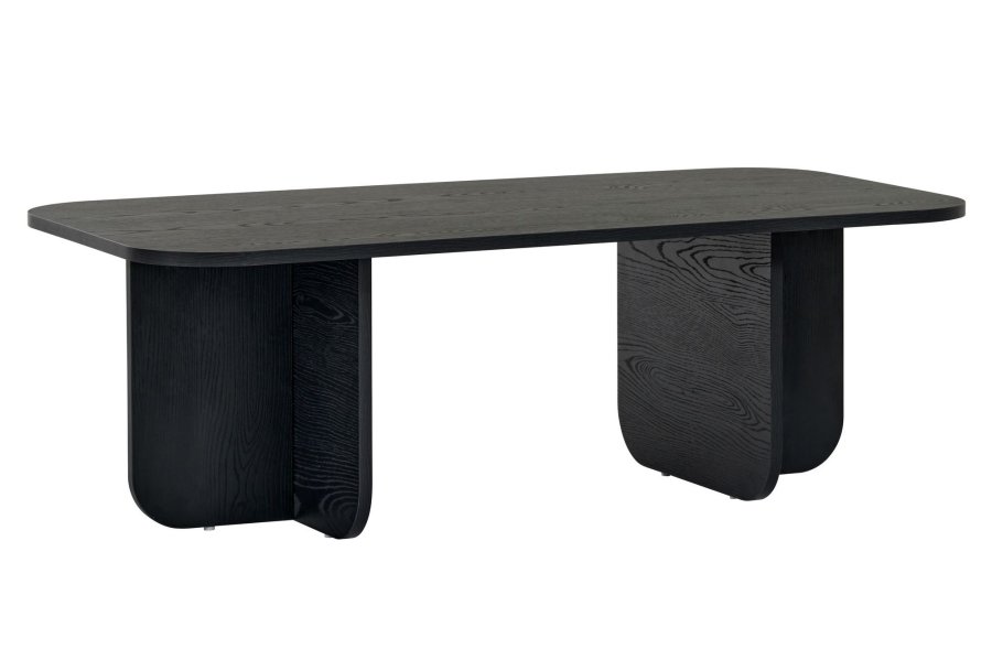 NORDV�RK Akira - Sort salongbord i tre