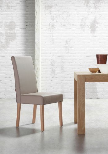 KAVE HOME Indra spisebord, med uttrekk - naturlig eik (120(200)x75)