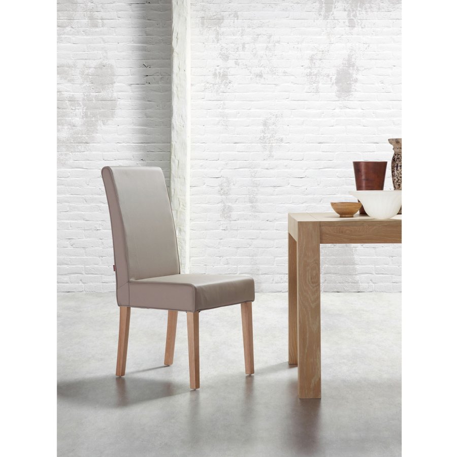 KAVE HOME Indra spisebord, med uttrekk - naturlig eik (120(200)x75)