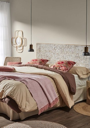 KAVE HOME rundt Halker sidebord - naturlig mungurtre (30)