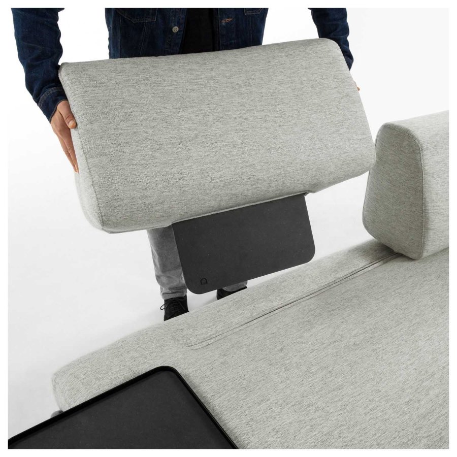 KAVE HOME Compo armlen - beige stoff 