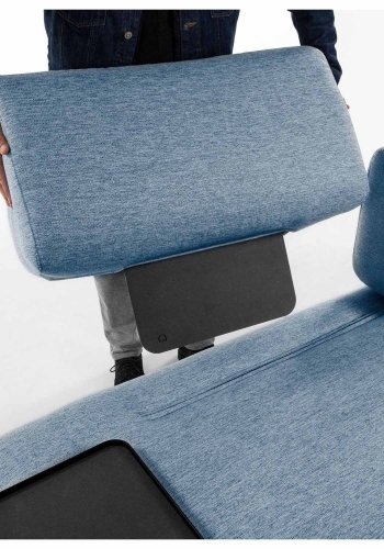 KAVE HOME Compo armlen - bltt stoff 