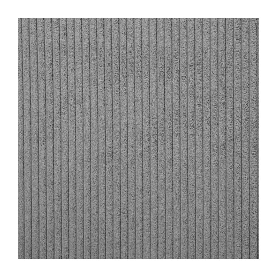 KAVE HOME Block 3-manns sofa med h�yre sjeselong - gr� fl�yel 