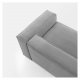 KAVE HOME Block 3-seters sofa - gr� fl�yel 