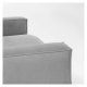KAVE HOME Block 3-seters sofa - gr� fl�yel 