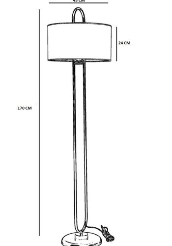 LUMI gulvlampe -846STL2969