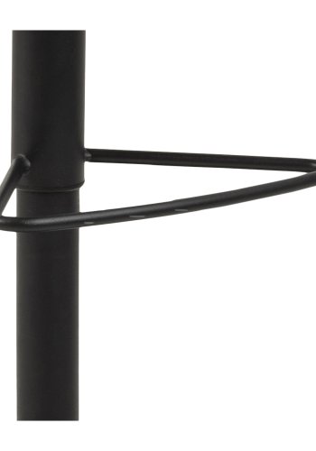 ACT NORDIC Sylvia Barhocker - hellbraun/schwarzer Stoff/Metall, mit Trompetenfuß 