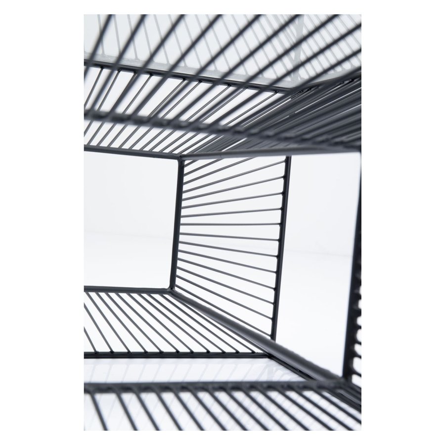 KARE DESIGN kvadratisk Dimension sofabord - glas og stl (80x80)