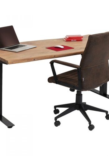 KARE DESIGN rektangulr Harmony Black hvesnkebord - natur akacietr og sort stl (160x80)