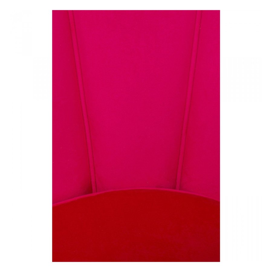 KARE DESIGN Water Lily Pink lnestol, m. armln - pink polyester og stl