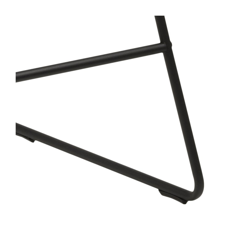 ACT NORDIC Tina Barhocker - schwarzer Kunststoff/Kunstleder/Metall