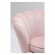 KARE DESIGN Vatten Lily Posa Ftlj, med Armstd - Rosa Polyester och Stl