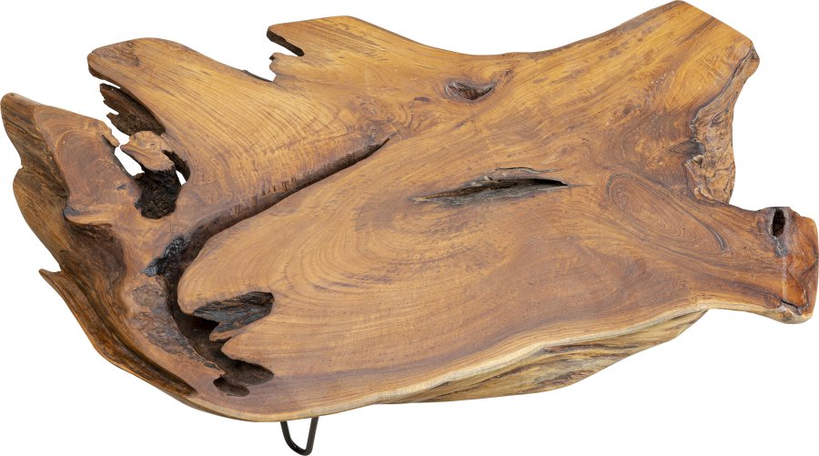 KARE DESIGN Aspen sofabord - natur teaktr�/st�l (106x41)