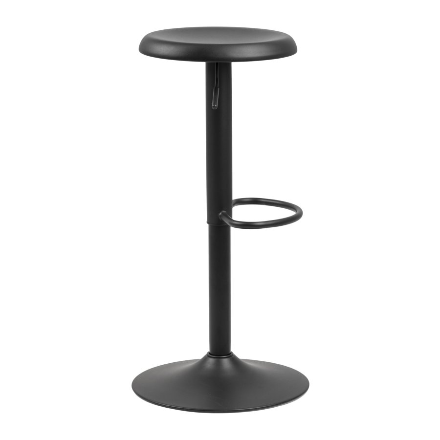 ACT NORDIC Finch barstol - svart metall, med trompetfot