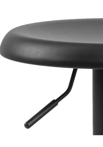 ACT NORDIC Finch barstol - svart metall, med trompetfot