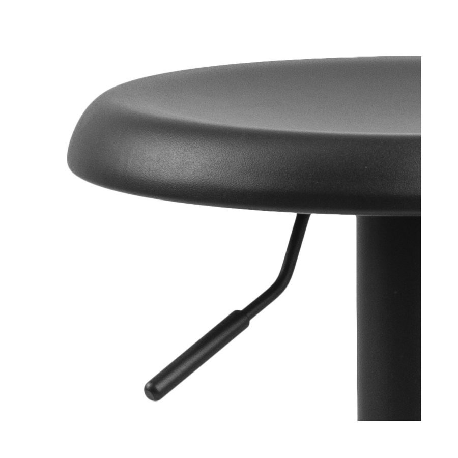 ACT NORDIC Finch barstol - svart metall, med trompetfot