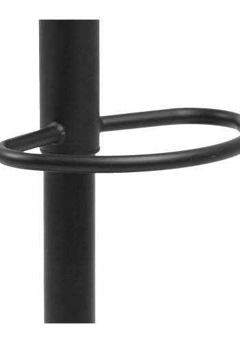 ACT NORDIC Finch barstol - svart metall, med trompetfot