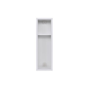 FUNZI LIVING Turra natbord, m. 1 hylde - hvid melamin (20x15)