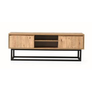 NORDVRK Belinda TV-bnk, svartfuru