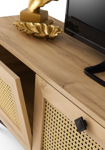 NORDVRK Alcazar TV-stativ, eik Sort