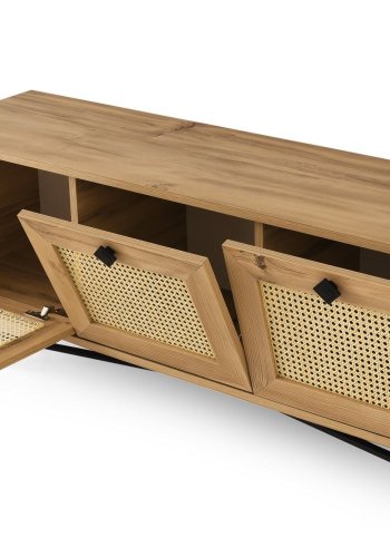 NORDVRK Alcazar TV-stativ, eik Sort