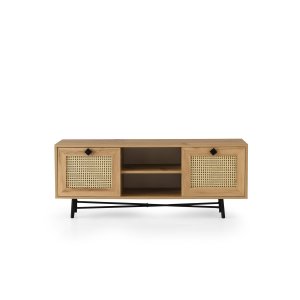 NORDVRK Begonya TV-bnk, ek Svart