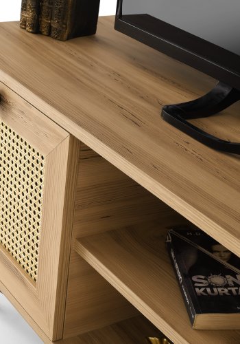 NORDVRK Begonya TV-stativ, eik Sort