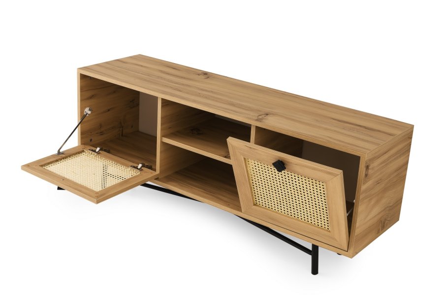 NORDVRK Begonya TV-stativ, eik Sort