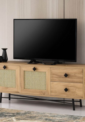 NORDVRK Hapsiyas TV-stativ, OakSort