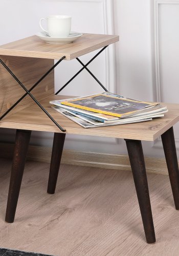 NORDVRK Cross Nattbord, Furu