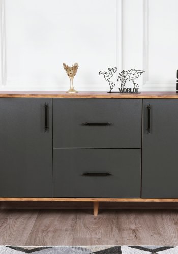 NORDVRK Cordoba-konsoll, valnttAntrasitt