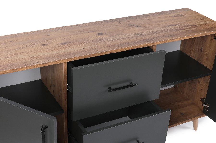 NORDVRK Cordoba-konsoll, valnttAntrasitt