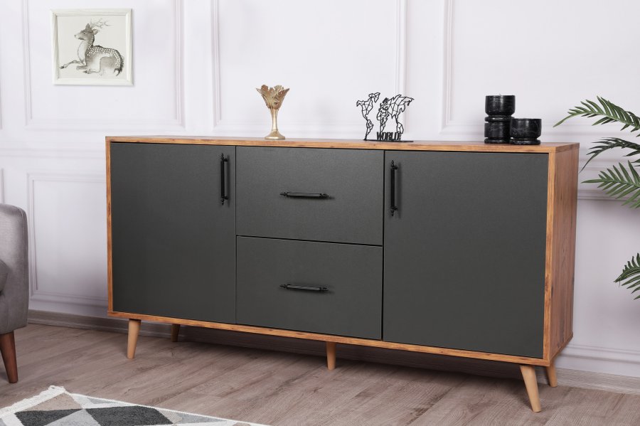 NORDVRK Cordoba-konsoll, valnttAntrasitt