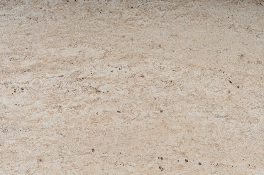 NORDVÄRK Asude salongbord, med 1 hylle - travertin melamin og svart metall (95x55)